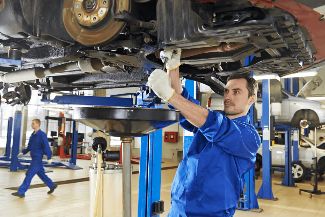 Automotive manufacturing line served by Sonic Air Systems air knife technology