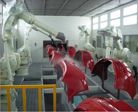 Sonic automotive drying solution for paint line performance