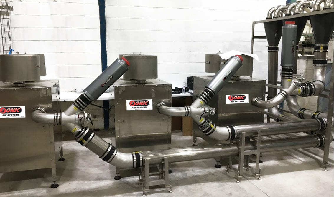 Custom industrial air system solution engineered for a unique application