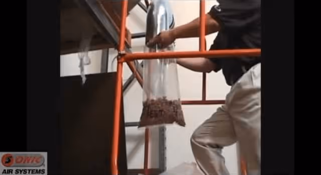 Watch How Gentle Air Conveying of Pecans Can Be